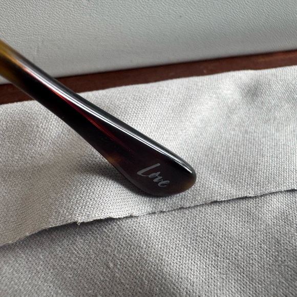 ANDY WOLF Sunglasses with Gold Frame and Brown Lenses - Picture 11 of 15